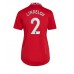Billige Manchester United Victor Lindelof #2 Hjemmetrøye Dame 2022-23 Kortermet